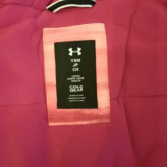 NWT Under Armor girls size S(8) Cold Gear Snow Jacket - Picture 6 of 11